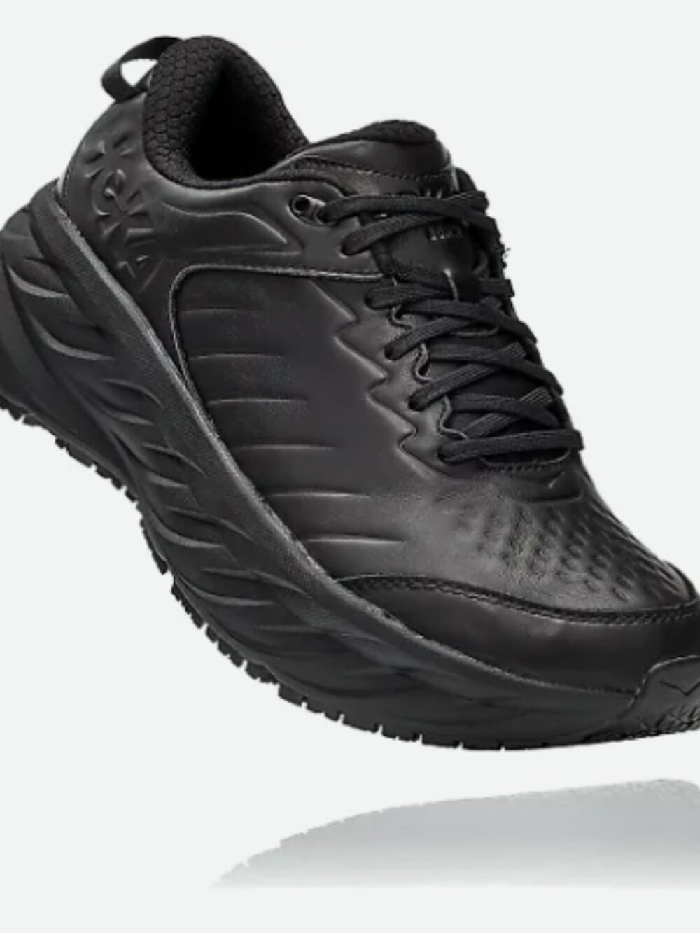 HOKA One One Black Bondi SR Size 8 Water-Resistant - New, never worn